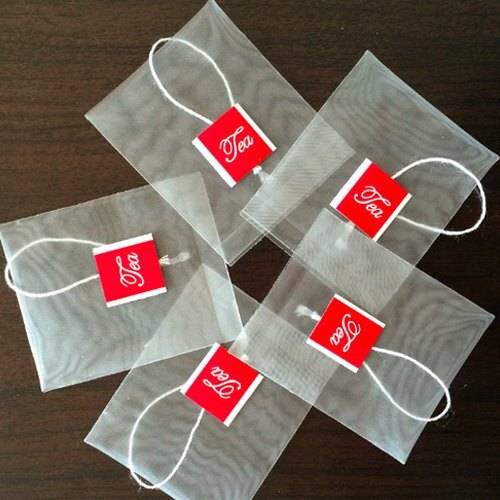 100X Empty Tea Bags Corn Fiber Fold Close Heat Seal Filter Paper Tea  Infuser ~OZ | eBay