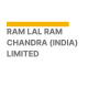 RAM LAL RAM CHANDRA (INDIA) LIMITED
